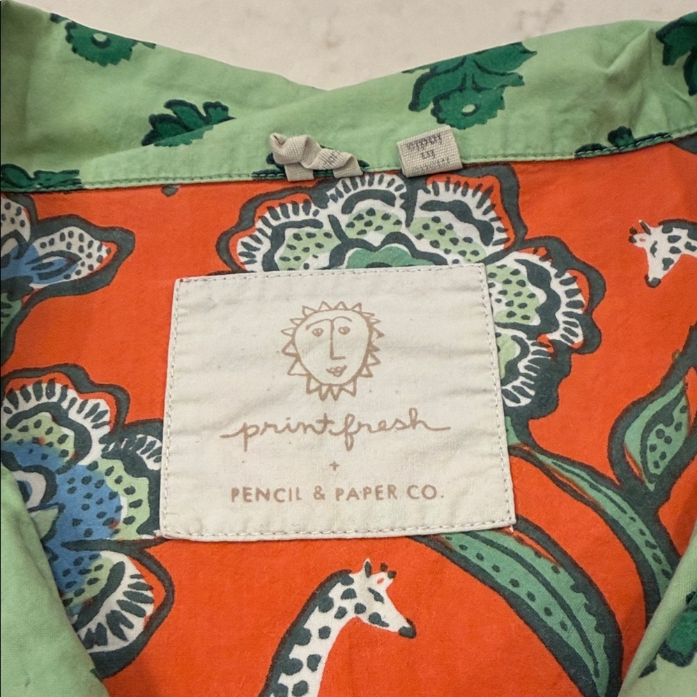 PrintFresh Zebra Print Top Size Medium - Picture 3 of 8